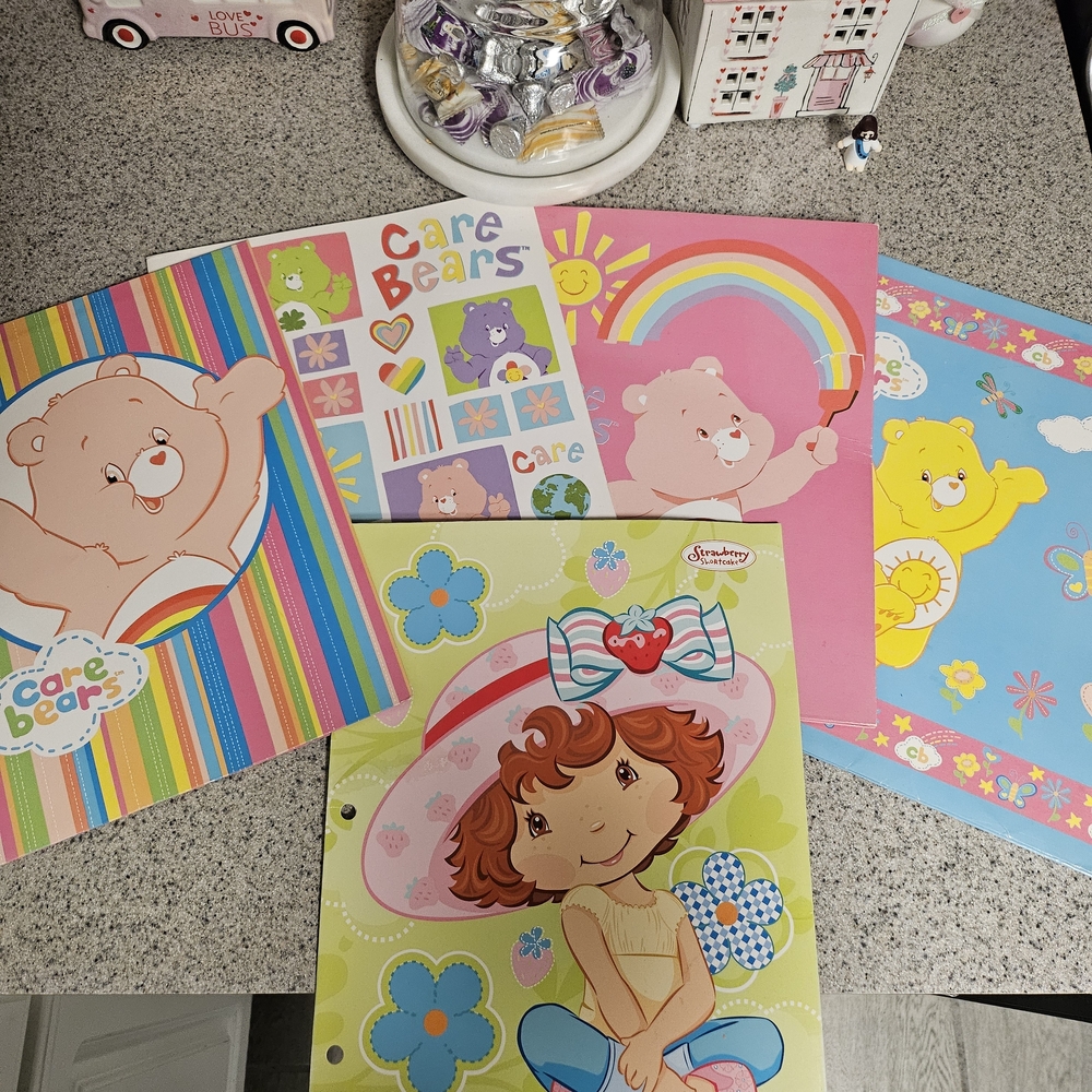 Care Bears & Strawberry - Bright Pastel Characters